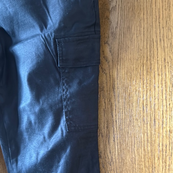 Black Cargo Joggers - Picture 4 of 5